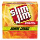 Slim Jim Monster Shortboi Smoked Meat Sticks, Original Flavor, 6g Protein Per Stick, Snack Size, 0.97 oz. (36 Count) (EXP 11/02/25)