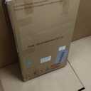 Slim Bathroom Storage Cabinet, Narrow Bathroom Storage Cabinet, Bathroom Floor Cabinet with Sliding Door and Adjustable Shelf for Small Spaces, Living Room, Kitchen, White