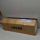 AWSUM Inflatable Air Gymnastics Mat 10ft/13ft/16ft/20ft/23ft Training mat 4/8 inches Thick tumbling mat with Electric Pump for Home/Gym/Outdoor (Purple/Black)