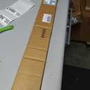 AOSKY No Drill Cordless Light Filtering Cellular Shade 32" W x 48" H White