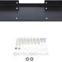 ECOTRIC Winch Mounting Plate Compatible with 1987-2006 Jeep Wrangler YJ TJ LJ On Your Bumper-12000 lb Capacity