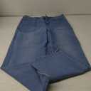 Astylish Womens High Waisted Straight Leg Jeans Stretchy Wide Leg Jeans Trendy Denim Pants (14, Ashleigh Blue)