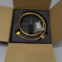 100% Solid Brass Hand Towel Holder for Bathroom Wall – Towel Ring with Candle Holder – Vintage Wall Candle Sconce Bathroom Decor – Antique Brass Towel Holder