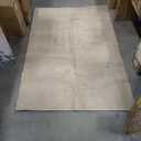 Washable Area Rug, Non Slip Entryway Rug, 4x6 Ft, Sand/Beige