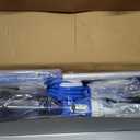 Cordless Pool Vacuum with Telescopic Pole, 18.5 GPM Powerful Suction, 1.5H Supercharge Technology, Handheld Pool Vacuum Cleaner for Above Ground/Inground Pools, Hot Tubs, Blue