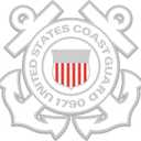 US Coast Guard Medallion  2.5 Inches  USCG Emblem - Veteran Owned Business