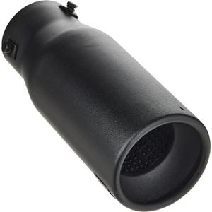 DC Sport Black Universal Bolt On Exhaust Tip 2.875" Inlet 3.75" Outlet - Fits 1.75" - 2.5" Tail Pipes