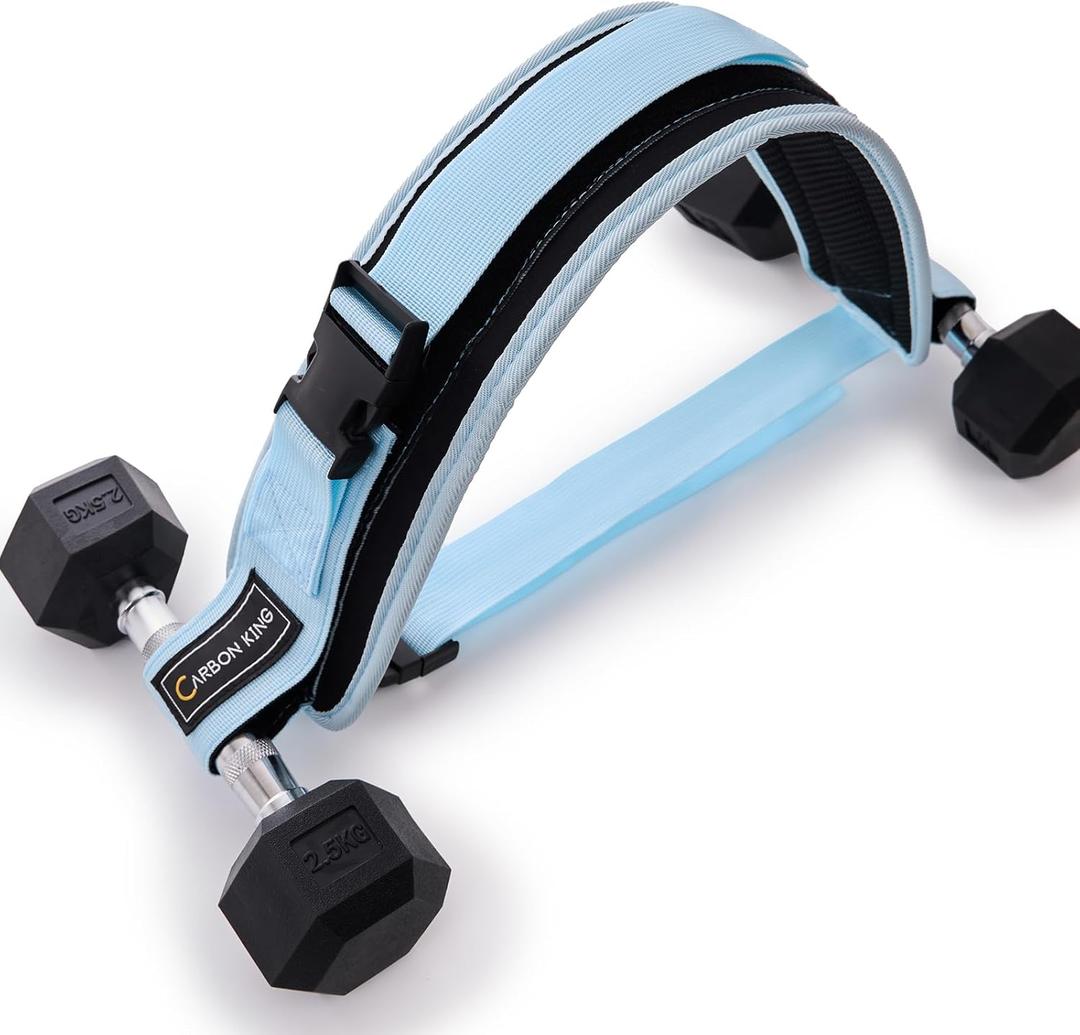 Hip Thrust Belt for Dumbbells HeavyBooty Belt for Hip ThrustDumbbell Belt for Hip Thrust (Sky Blue)