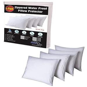 2 Pack Niagara Sleep Solution 8 Pack Waterproof Pillow Protectors King 20x36 Inches
