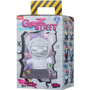MINISO Disney Stitch GenZ Street Series Blind Box, Vinyl Pendant Plush Surprise Box Figure Model Random Design Collectible Toy for Home Decor Birthday Gifts (Random One Figure), 3.54 inches