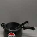 Hawkins 6.5 Litre Contura Black Pressure Cooker, Hard Anodised Inner Lid Cooker, Handi Cooker, Black (Cb65), 6.5 Liter