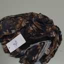 KUTUMAI Off Shoulder Long Sleeve Maxi Dress Corset Bodycon Ruched Cocktail Formal Wedding Guest Dresses for Women (Blackfloral), XL