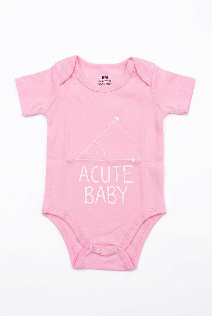 SproutJoy Cute Bodysuit for Babies Cute Baby Girl Clothes Unisex Funny Baby Bodysuit 6M
