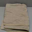 Oversized Turkish Beach Towel Blanket XXL Cotton Sandproof Towels Boho Woven Extra Large Big Sand Free Giant Throw Blankets Huge Quilt XL Picnic Camping Necessities Cloud For Adult Gifts Beige (XXL(85x75 IN,215x190 CM))
