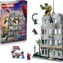 LEGO Marvel Spider-Man vs Hulk Epic Clash - Super Hero Building Toy for Boys & Girls, Ages 8+ - Includes 5 Minifigures & Hulk Figure - Spider-Man Toy for Fans - Gift for Birthdays - 76350