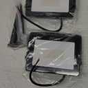 2 Pack 20W Watt Warm White LED Flood Light Outdoor Waterproof IP65, Wall Floodlight Security Landscape Light, Home, Square, Yard, Garage, Street, Pathway, Low Voltage 12V 24V 36V 48V 60V AC DC