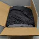 Golf Cart Cover 420D Waterproof Innovative 360 Windproof Design, Fits for Club Car, EZgo, Yamaha, and More 4/6 Passenger Golf Cart - Black/Gray