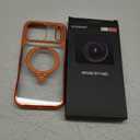 CASEKOO Cosmic Orange Glossy for iPhone 17 Pro Max Case [360 Spin Magnetic Stand][Fit for MagSafe][17FT Military Protection] Slim Polished for iPhone 17 Pro Max Case with Stand 6.9'', Cosmic Orange