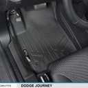 MAXLINER Custom Fit Floor Mats 3 Row Liner Set Compatible with 2010-2020 Dodge Journey
