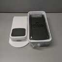 Mueller Pro-Series 10-in-1, 8 Blade Stainless Steel Multi Vegetable Chopper And Mandoline Slicer, Kitchen Accessories and Essentials, Food and Veggie Chopper, Mincer, Dicer, White Sand/Grey