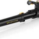 Brushless Cordless Leaf Blower for Dewalt 20V Battery 500CFM Electric Leaf Blower, 150-MPH, Brushless Motor, Built-in Protection Device, Variable Speed, Turbo Mode, for Lawn Care, Yard (Black)