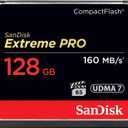 SanDisk 128GB Extreme PRO CompactFlash Memory Card UDMA 7 Speed Up To 160MB/s- SDCFXPS-128G-X46