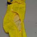 Yeduzyn Dog Raincoat with Boots,Waterproof Dog Raincoats with Hood for Small Medium Large Dogs,Raincoat with Reflective Strap, Lightweight Rain Jacket with Leash Hole (Yellow Flower, Medium)