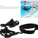 Swim Parachute, Swimming Resistance Belt Swim Training Exerciser Belt with Drag Parachute, Swimming Harness Swim Training Equipment for Adults and Kids (20cm)