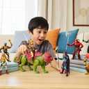 Masters of the Universe 2026 Movie Battle Cat Figure with Chomp & 5 Different Roars, 5.5 Inch Scale Tiger Creature with Armor