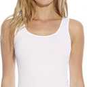 Just Love Seamless Premium Ladies Tank Top, white,L/XL