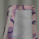 Mr. Pen 1 Pack Zipper Pencil Cases - 3 Ring Binder Pouch with Zipper (Plum Blossom)
