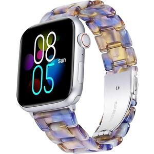 BINLUN Compatible with Apple Watch Bands 38mm 40mm 41mm 42mm 44mm 45mm 46mm 49mm for Women Men Lightweight Resin Watch Straps Compatible with iWatch Series 11/10/9/8/7/6/5/4/3/2/1/Ultra3 2 1/SE3 2 1