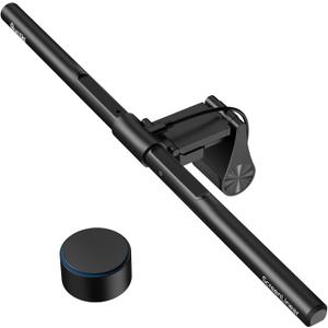 Quntis Monitor Light Bar PRO+ with Remote Control, Fit for Curved/Flat Monitor, Eye-Care USB Computer Lamp Dimmable Screen Light Bar with Auto-Dimming, No Glare Home Office Gaming Desk Lamp