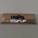 TSJ OFFICE Glass Dry-Erase Board - 36 x 24 Inches Wall Mounted Black Glass Magnetic Whiteboard, Frameless Large White Board for Office, Home & School