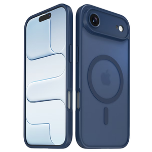 Vena For Apple iPhone 17 Air Case Magsafe, Magnetic Shockproof Translucent Back Slim Protective Phone Case, Blue