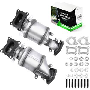 Front Catalytic Converter Compatible with 2008 2009 2010-2017 Honda Accord, Pilot, Odyssey, Ridgeline, Crosstour & Acura MDX, RDX, TLX, TSX, TL, ZDX, RL, 3.5L 3.7L, Direct-fit(EPA Compliant)