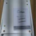 Furologee White Console Table with Charging Station & 3 Fabric Drawers, 38'' Entryway Table with Storage Shelves and LED Light for Entry Way, Industrial Display Shelf for Hallway, Foyer