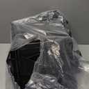 Amazon Basics Rectangular Desk Organizer 3 Tray w/Sliding Drawer and Hanging File Holder, Black