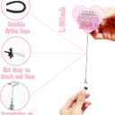 Funny Nurse Badge Reel Heart - Shaped Retractable ID Badge Holder with Clip, Wherever You Found The Audacity Cute Badge Reel for Nursing Student, RN, LPN, CNA, Medical Worker, Teacher Gift