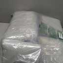 SWEMSTAR Chair Cushions - 15"*17" Kitchen Dining Chair Pads Foam Seat Cushion for Chairs Barstool Cushions Non Slip Seat Pad (6 PCS, Light Grey)