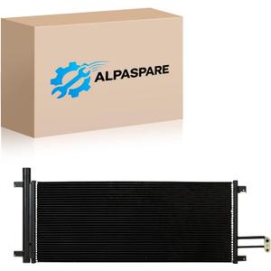 A/C Condenser Fits for Chevrolet Silverado 1500 2014-2018 | 4282 Air Conditioning Condenser for GMC Sierra 1500 2014-2018, Replace 20936312;20982844