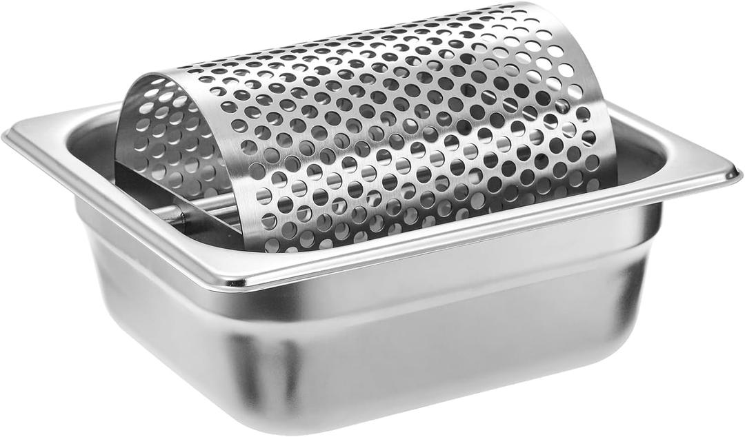 ZEAYEA Stainless Steel Butter Wheel, Butter Roller to Spread Butter Evenly, Bread Butter Spreader Wheel for Picnics, Barbecue, Grill, Indoor and Outdoor Use