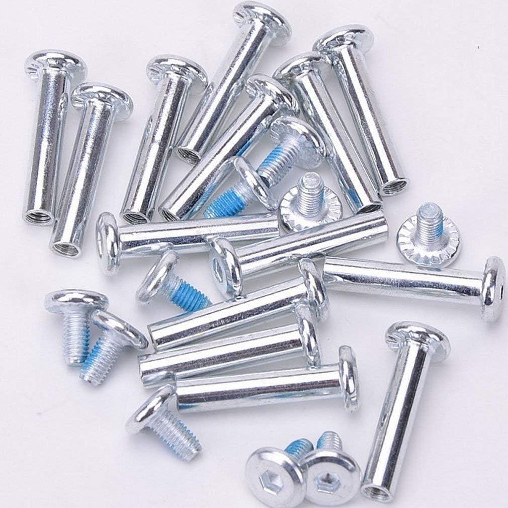 Inline Skate Wheel 15/64" Shaft Hex Socket Screw (Silver)