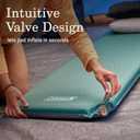 Coleman Silver Springs Self-Inflating Sleeping Pad, Comfortable Camp Pad with Insulating Foam & Durable PVC Coating, Lightweight Sleeping Mat Inflates in Minutes