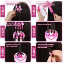 Zhehao Electric Hair Braider Machine Automatic Braiding Tools Portable Hair Twister Machine Device for Women DIY Styling Salon Toy Kit, Batteries Not Included