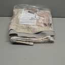 6x6 Beige Round Rug 6ft Living Room Circle Rug Vintage Round Area Rug Non Slip Indoor Carpet for Dining Room Bedroom