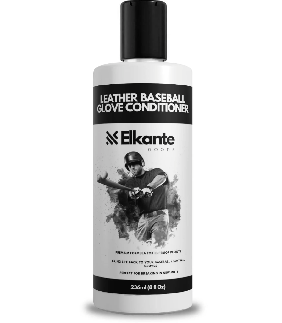 Pack of 2, Ellkante Goods Leather Baseball Glove Conditioner, Premium Blend Baseball Glove Leather Conditioner, Baseball Conditioner, Glove Break in Kit, Mitt Treatment, Baseball Glove Conditioner Kit
