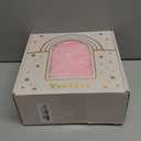 Yoofoss Muslin Pack and Play Sheets Fitted, Organic Mini Crib Sheets for Boys Girls, Playard Sheet Compatible with Pack N Play Mattress, Soft, Breathable and Durable 38"x26" (Cherry Blossom Pink)