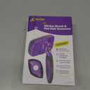 Hertzko Cat Dematting Tool Double Sided Dog and Cat Dematting Comb - for All Pets - Effortlessly Removes Tangles, Mats, and Loose Fur - Safe, Easy Grooming for Cats and Dogs (Purple)