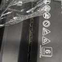 Bonsaii Paper Shredder for Home Use, 3.4 Gal Wastebasket, 6 Sheet Crosscut Paper Credit Cards, Staples, and Clips Shredder for Home Office Use, Portable Handle Design (C237-B New Version)